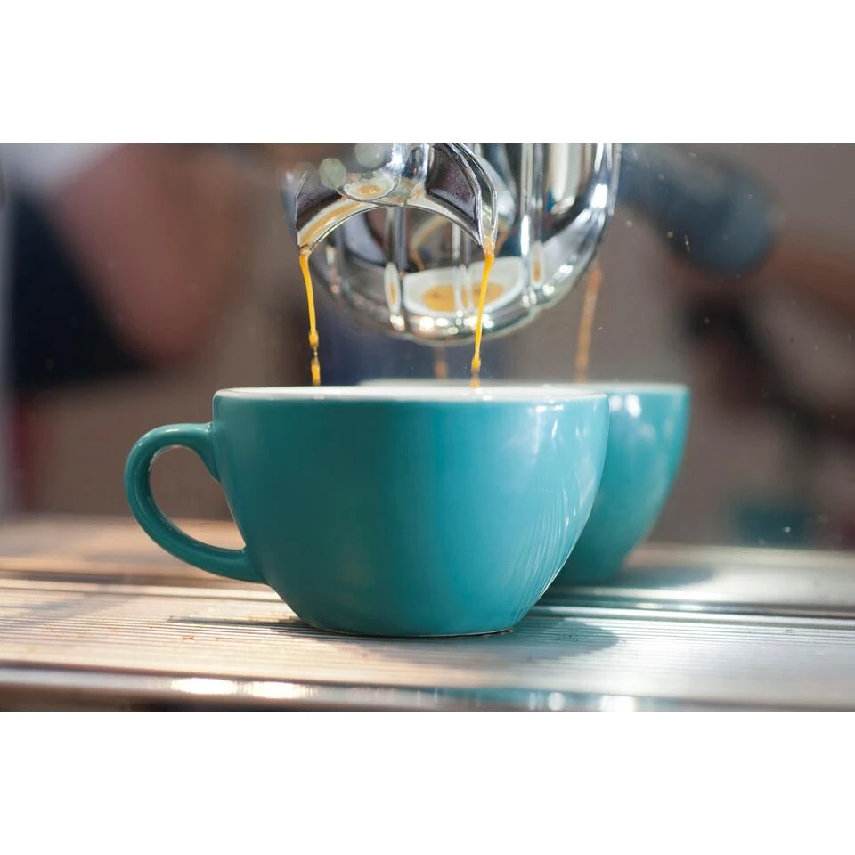 Egg Espressokop Met Schotel - Set Van 2 - 80ml - Groenblauw - Afbeelding 3