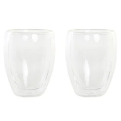 Items Koffieglazen/theeglazen Dubbelwandig - Set 2x - Latte Macchiato - 350 Ml