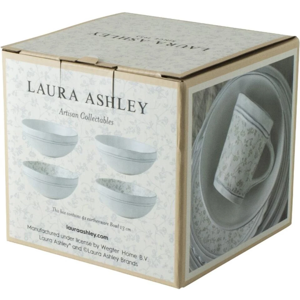 Laura Ashley Giftset 4 Kommen 13 Cm - Afbeelding 3