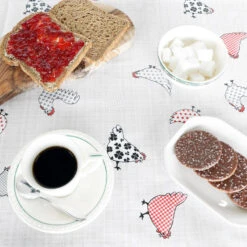 PVC Tafelzeil Kippen - 140 X 200 Cm