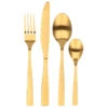 Cepewa Bestekset - 16-delig - RVS - Mat Goud - 4 Personen