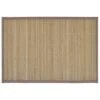 VidaXL 6 St Placemats 30x45 Cm Bamboe Bruin