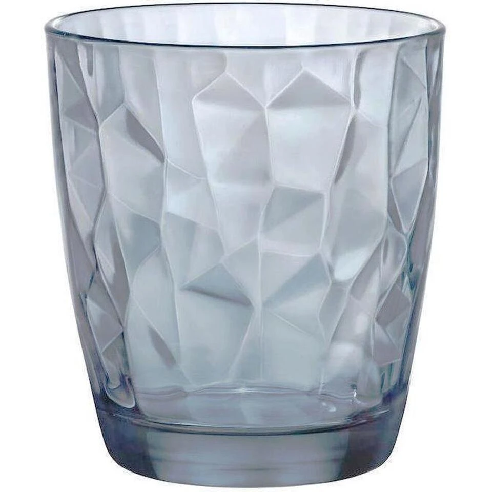 Bormioli Rocco Diamond Waterglas - Blauw - 30 Cl - Set-6