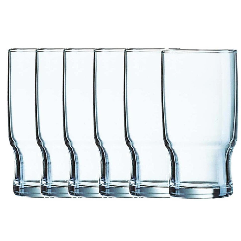 Arcoroc Longdrinkglazen Campus - 6 Stuks - Glas - 290 Ml