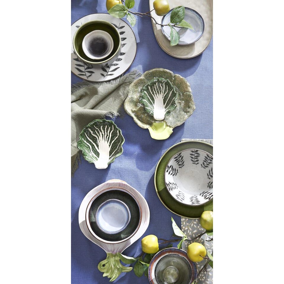 Mica Decorations Xavie Placemat Set Van 4 Groen - Afbeelding 4