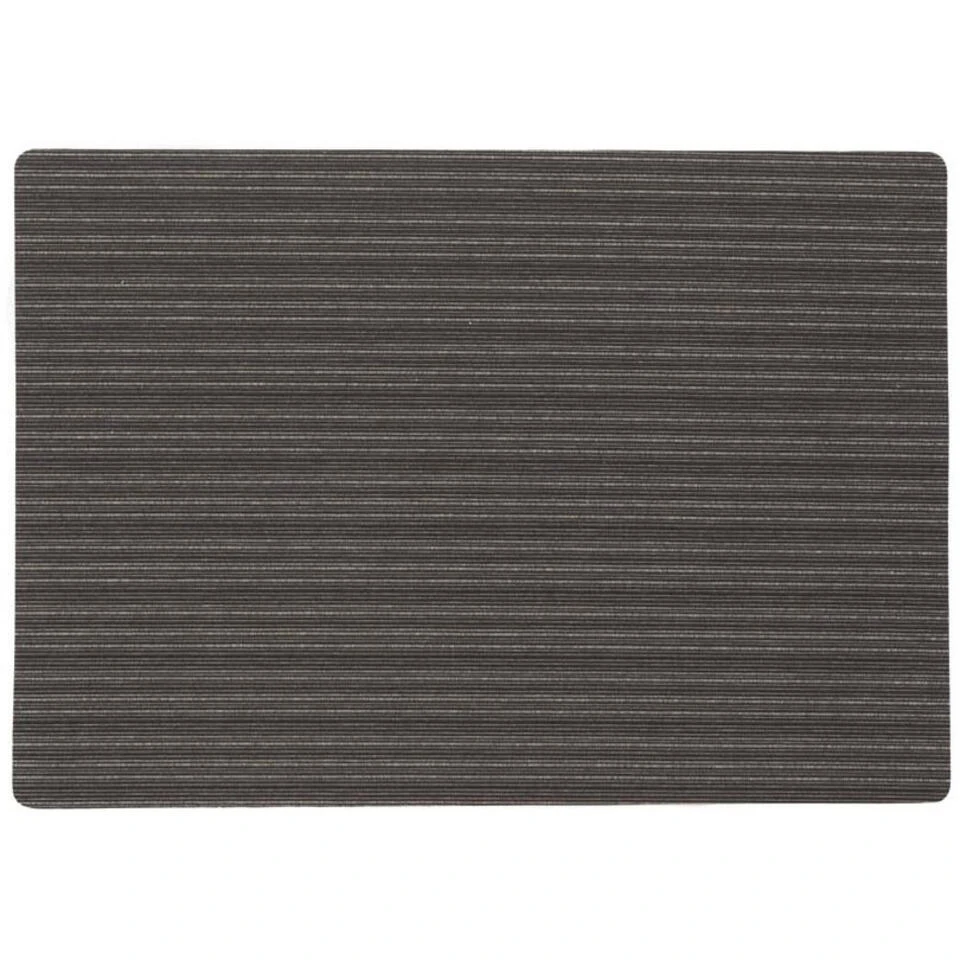 Wicotext Placemats - 4 Stuks - Lines - Zwart - 43 X 30 Cm - Afbeelding 3