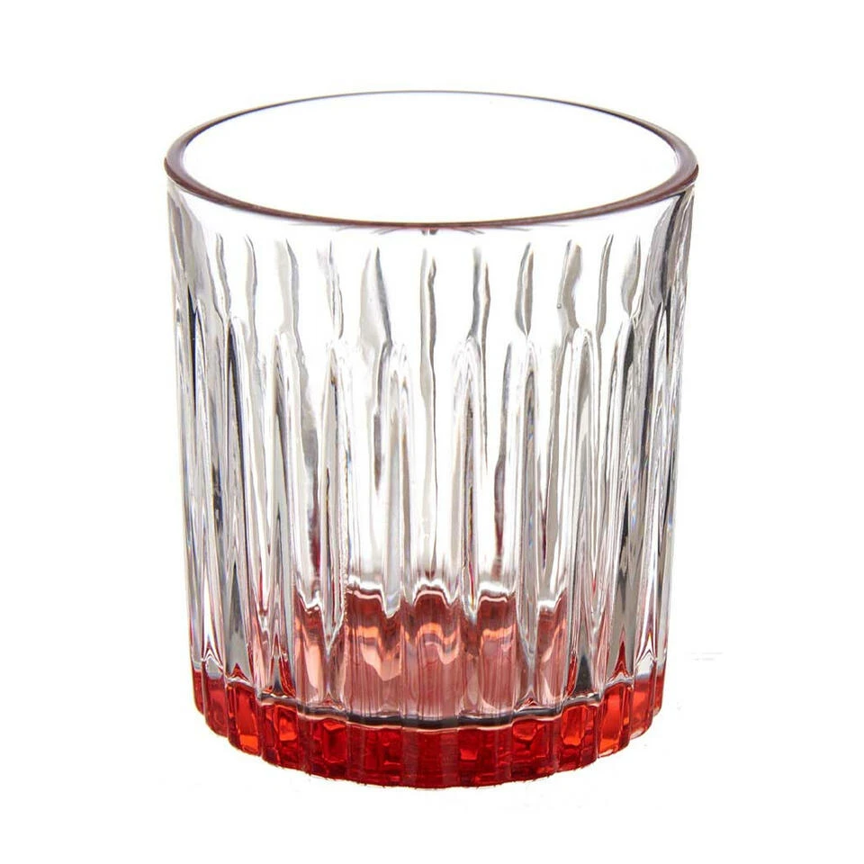 Vivalto - Drinkglazen Exotic Collection Set 6x Op Oranje Base 330 Ml - Afbeelding 2